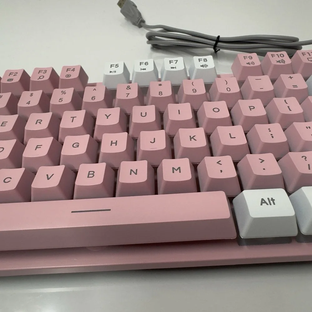YINDIAO K500 Wired USB E-Sport 7 Colour Backlight Gaming Keyboard